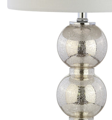 Bella 27" Glass Triple Sphere LED Table Lamp - JONATHAN Y